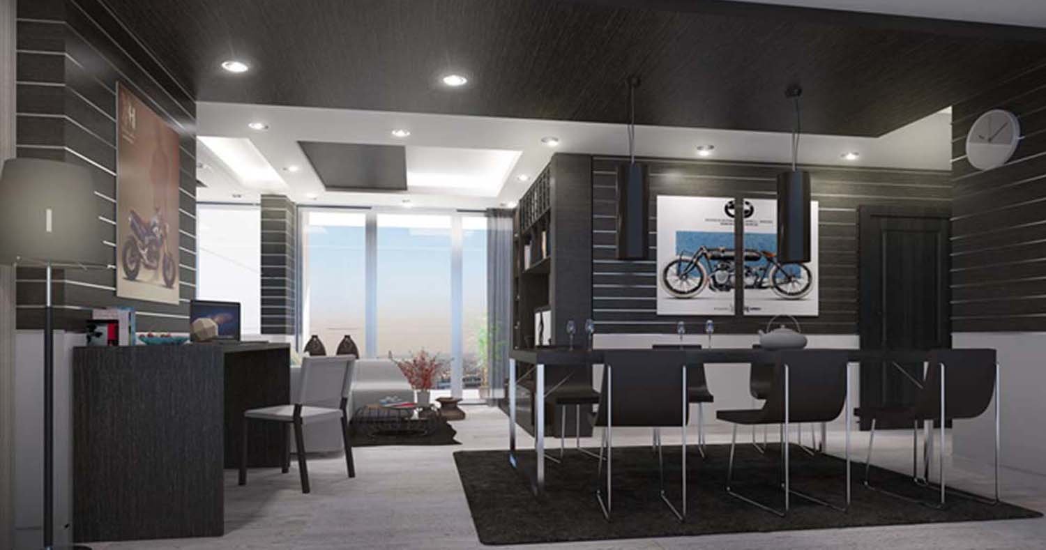 two bed room living room 1