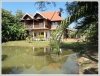 ID: 1088 - Lao style house with rice paddy view