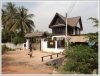ID: 1099 - Lao style house by the rice paddy