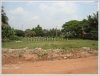 Empty land in diplomatic area near new concrete road