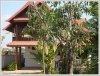 ID: 1601 - Lao style house in diplomatic area with swimming pool and rice paddy view