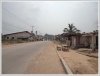 Land by concrete road for sale