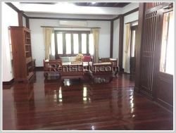 ID: 3418 - Modern Lao style house near Lao ITEC Mall for rent.
