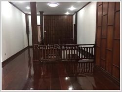 ID: 3418 - Modern Lao style house near Lao ITEC Mall for rent.