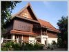 Lao Modern style house with large garden in diplomatic area
