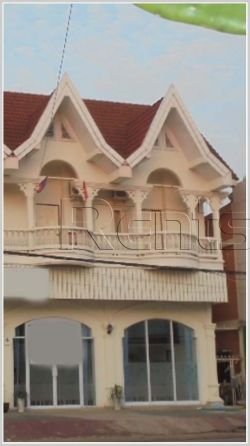 ID: 3180 - Shophouse near Lao-France school and Supreme Court for rent