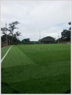 ID: 407 - Modern football fields and resturant business for rent in Sisattanak district.