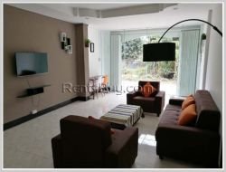 ID: 3807 - Town-house near Phontong Savath market with fully furnished for rent