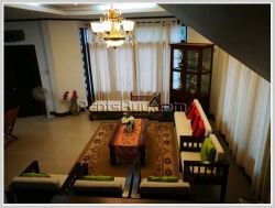 ID: 3932 - The nice house with large parking for rent in Chanthaboury District