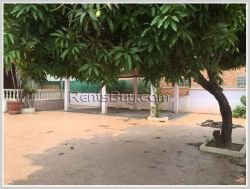 ID: 3138 - Nice house with large yard for rent near Chieng Hotel