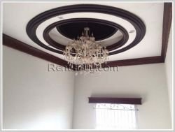 ID : 1079 - New Modern house with fully furnished for rent near Lao American College