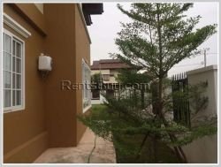 ID: 3654 - A contemporary house with large shady garden for rent in Chanthabouly District