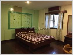 ID: 3025 - The pretty house with large yard for rent in Chanthabouly district