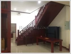 ID: 1245 - Modern house near Patuxay with fully furnised for rent