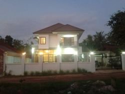 ID: 4056 - Modern house near Nongnieng market and fully furnished by pave road for rent