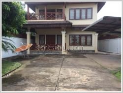 ID: 3748 - The beautiful house near Patuxay for rent in Chanthabouly district