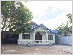 ID: 432 - Affordable villawith fully furnished for rent in Chanthabouly district