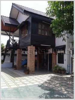 ID 2730: Lao style house with fully furnished near Embassy of United States of America for rent