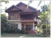 ID: 707 - Luxury Lao style house with fully furnished for rent by mekong river