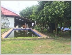 ID: 3860 - The house with swimming pool and near Lao Brewery Company for sale