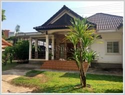 ID: 3314 - Nice villa near Crowne Plaza with fully furnished for rent in Sikhottabong district