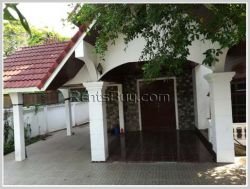 ID: 4036 - Nice one storey house next to for rent with fully furnished in diplomatic area.