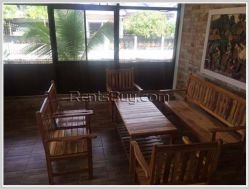 ID: 3245 - Beautiful compound house near Thatluang Temple with fully furnished for rent