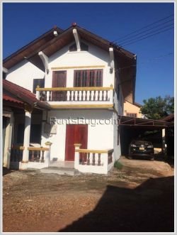 ID: 3534 - the Villa home in town by pave road near Lao American College for rent