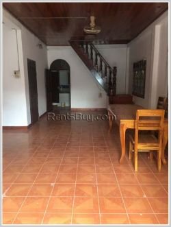 ID: 3534 - the Villa home in town by pave road near Lao American College for rent