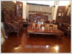 ID: 61 - Lao contemporary house with fully furnised and large shady garden for rent