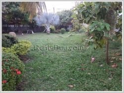 ID: 61 - Lao contemporary house with fully furnised and large shady garden for rent