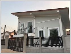 ID: 955 - Newly constructed house available in town by pave road for rent
