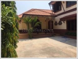 ID: 121 - Modern house with fully furnished by pave road for rent