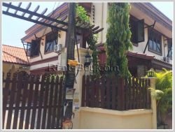 ID: 121 - Modern house with fully furnished by pave road for rent