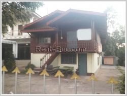ID: 257 - Lao style house near Anjee Chinese Market for rent