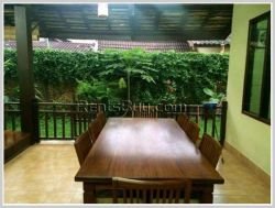 ID: 3667 - Lao style house near Sengdara Fitness for rent