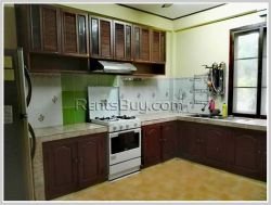 ID: 3667 - Lao style house near Sengdara Fitness for rent