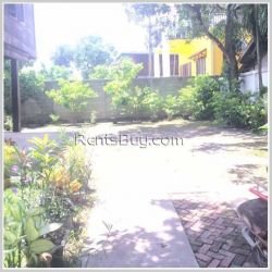 ID: 3667 - Lao style house near Sengdara Fitness for rent