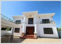 ID: 4369 - Newly constructed modern house for rent near Unitel Telecom in Ban Naxay