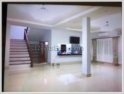 ID: 4338 - Modern house near Lao ITEC Mall in Ban Phonthan for rent