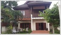 ID: 2916 House for rent fully furnished Lao style