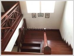 ID: 3104 - The modern house in town and with fully furnished for rent in Saysettha district