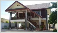 Fully furnished Lao style house for rent