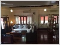 ID: 2916 House for rent fully furnished Lao style