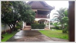 ID: 3814 - Lao style house near Joma 2 (Phonthan) and Sengdara Fitness for rent.