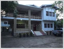 ID: 4012 - French style house near main road and Lao America College for rent