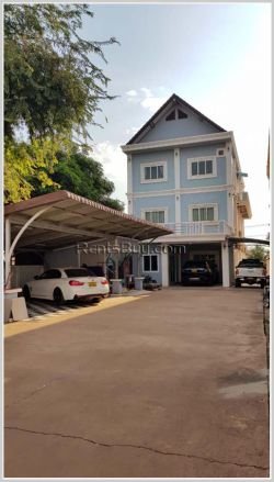 ID: 4278 - The house with large parking near National University of Laos for rent