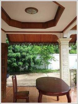 ID: 3722 - Cozy Villa near Nongphaya Market and large garden for rent