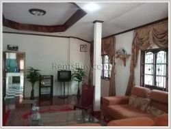 ID: 3722 - Cozy Villa near Nongphaya Market and large garden for rent