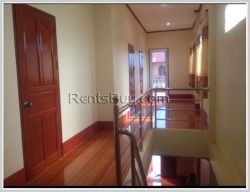 ID: 3802 - Nice house by pave road for rent in Saythany District